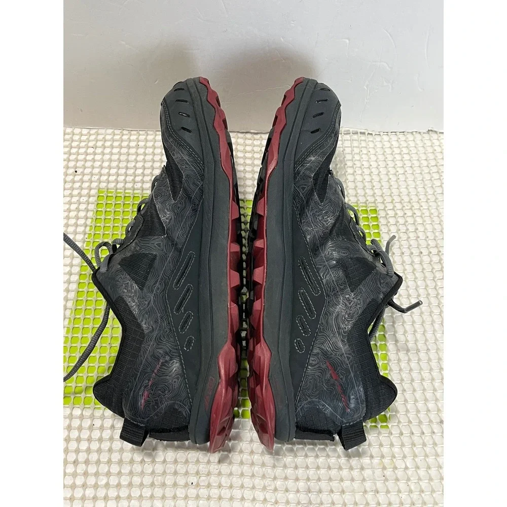 Altra Lone Peak 6 Men's 11.5 Wide Black Gray Trail Running Shoes AL0A7R6K020